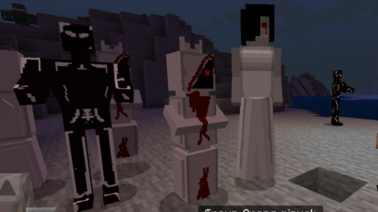 Mobs from Pocong Mod for Minecraft PE