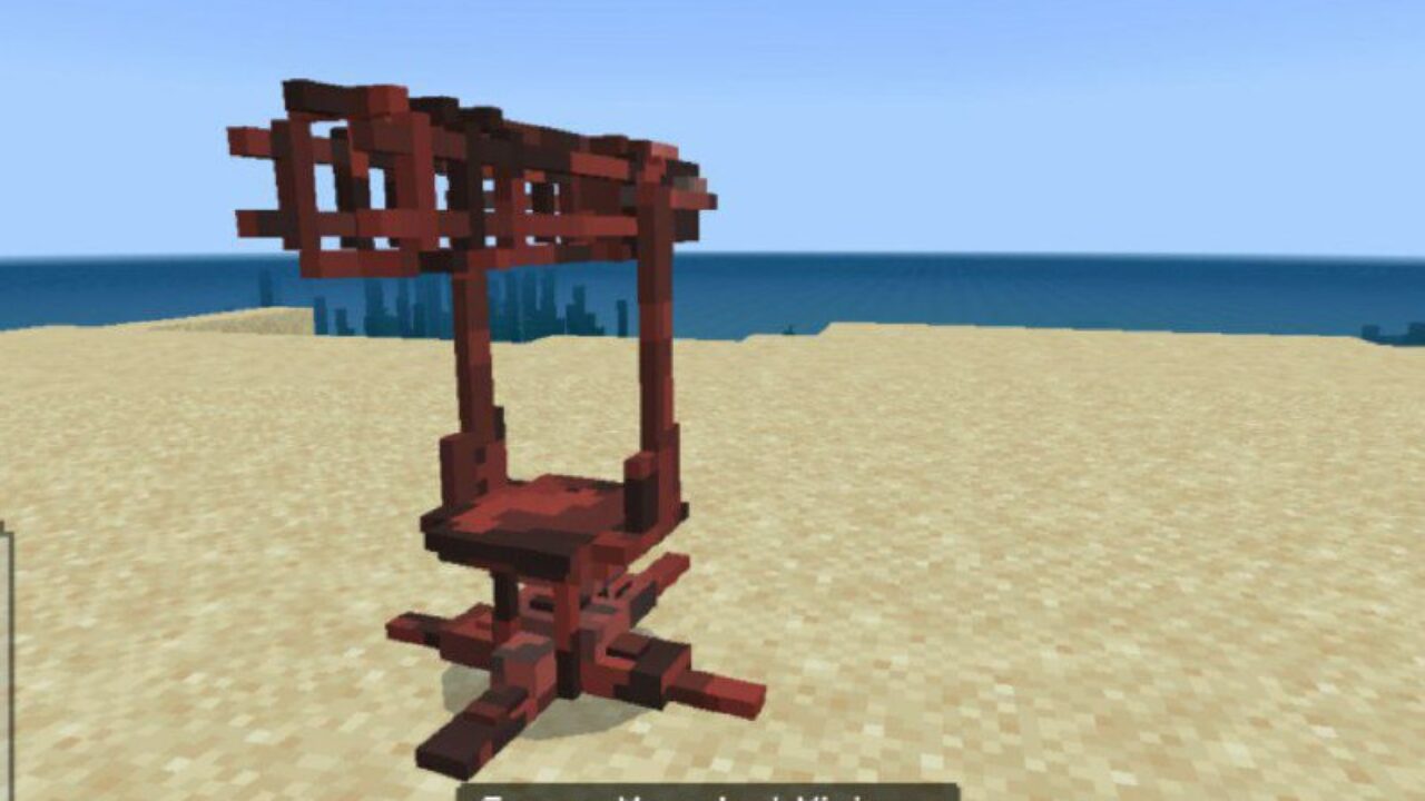 Mounted Minigun from Minigun Mos for Minecraft PE