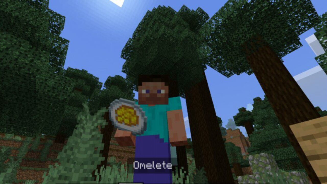 Omelete from Stardew Craft Mod for Minecraft PE