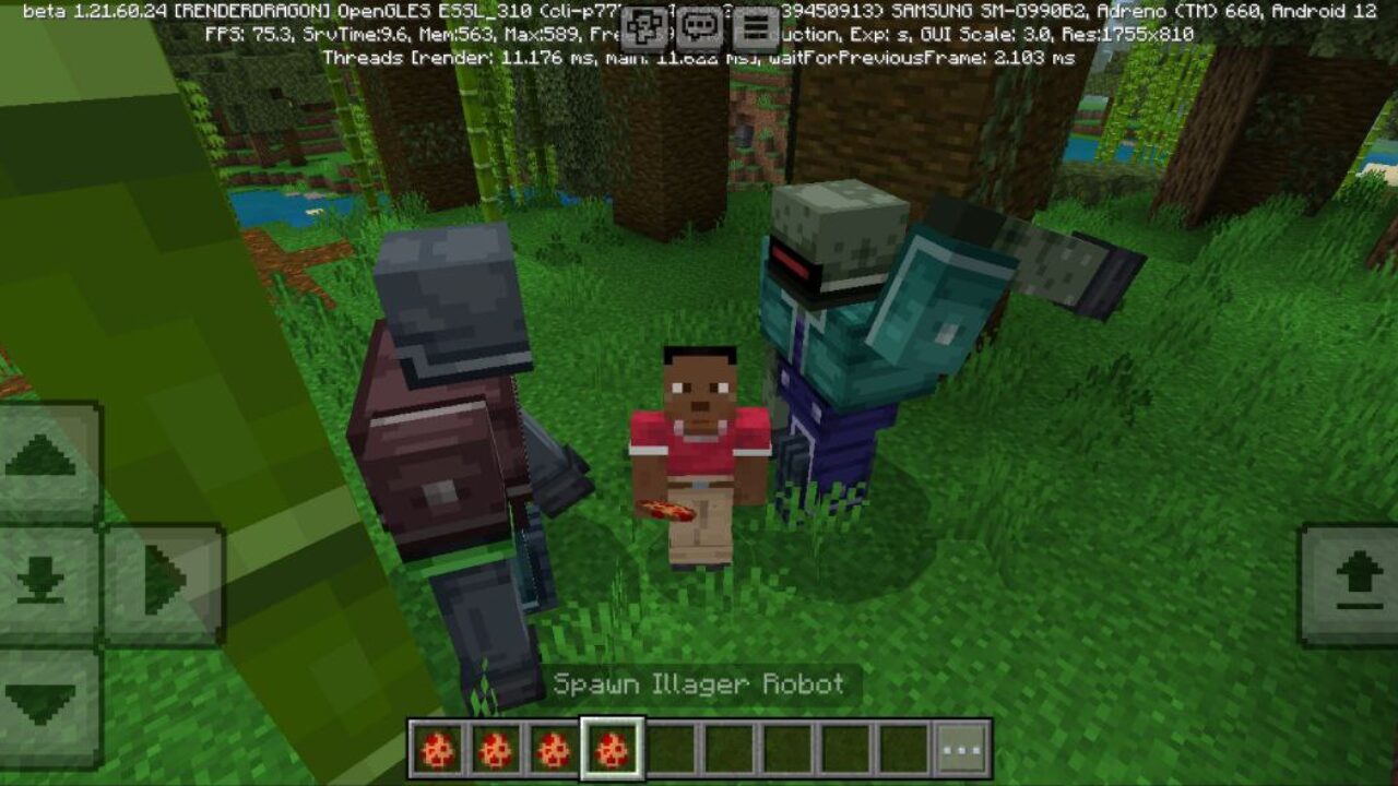 Or from Robots Mod for Minecraft PE