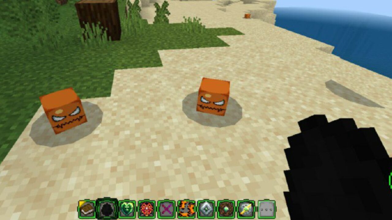 Orange Ballon from Shield Hero Mod for Minecraft PE