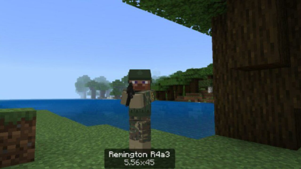 Remington from Philippine Army Mod for Minecraft PE