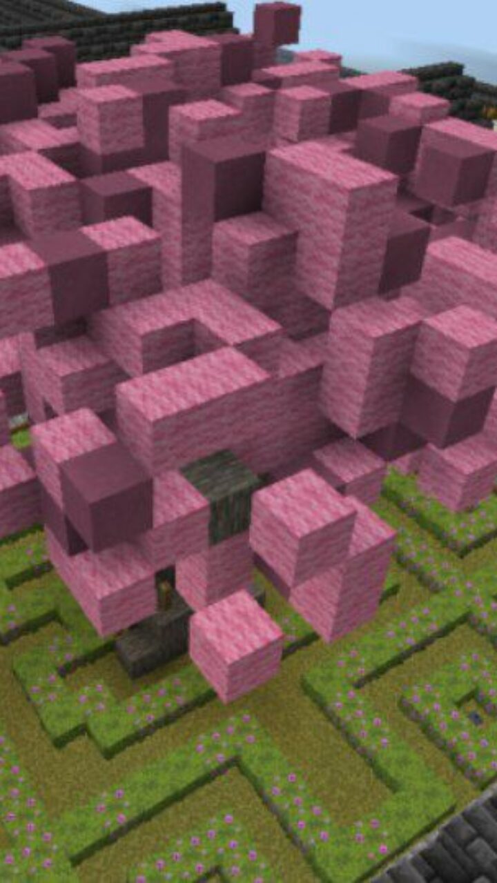 Sakura from Samurai Village Map for Minecraft PE