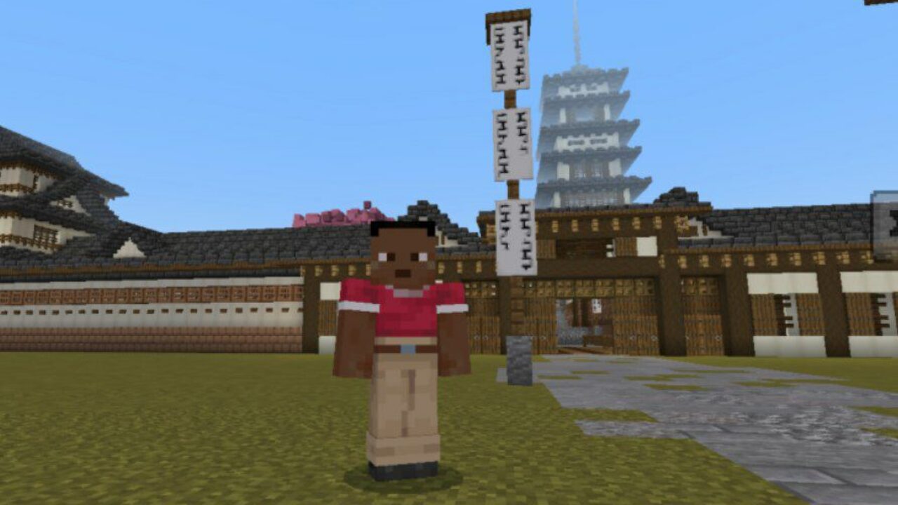 Samurai Village Map for Minecraft PE