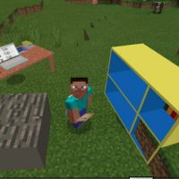 School Furniture Mod for Minecraft PE