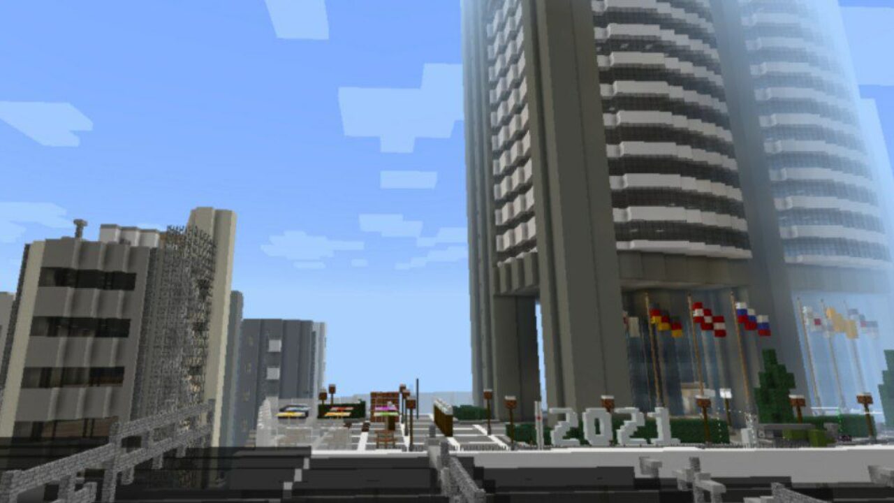 Takeshita City Map for Minecraft PE