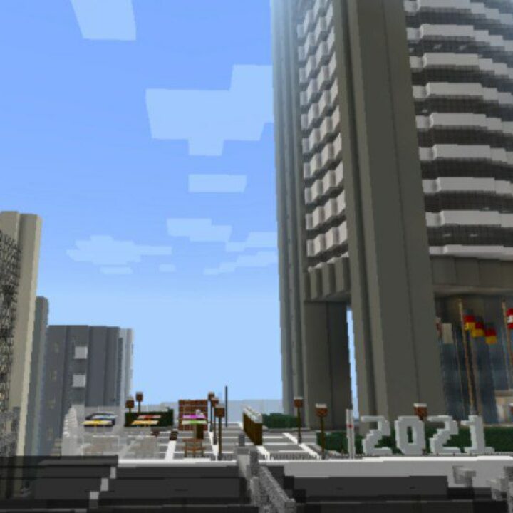 Takeshita City Map for Minecraft PE