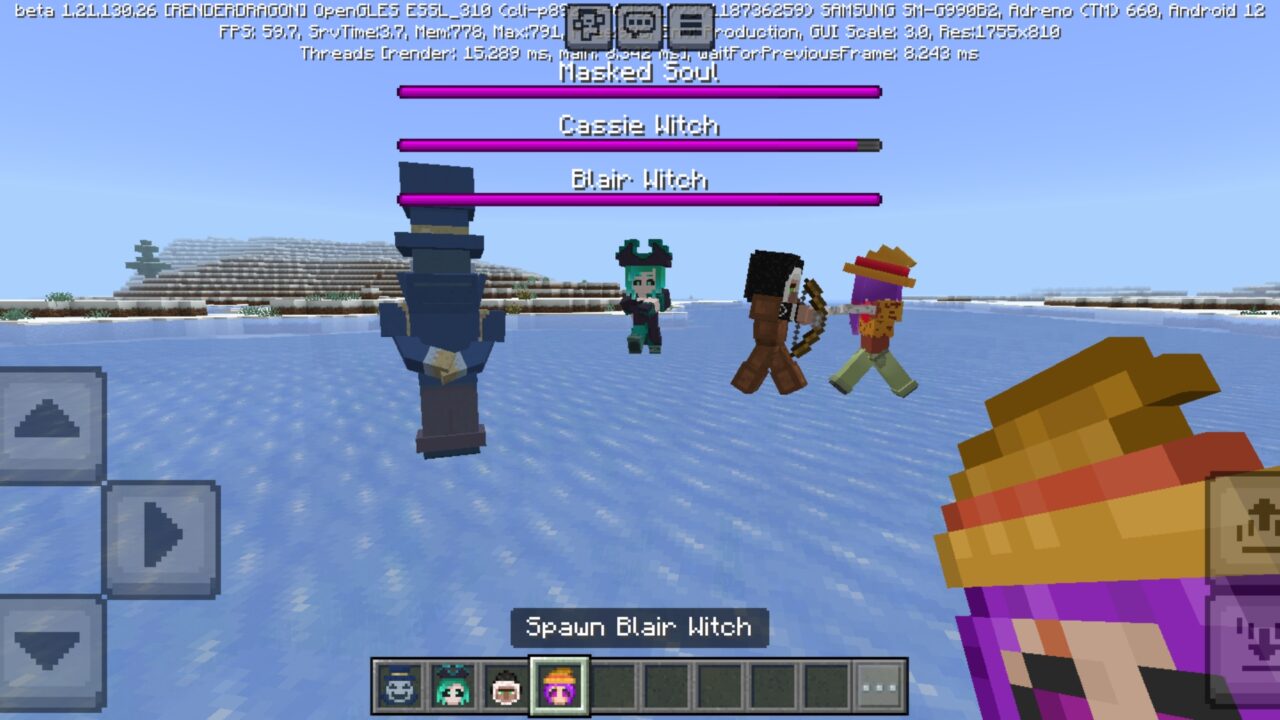 Witches from Witchery Mod for Minecraft PE