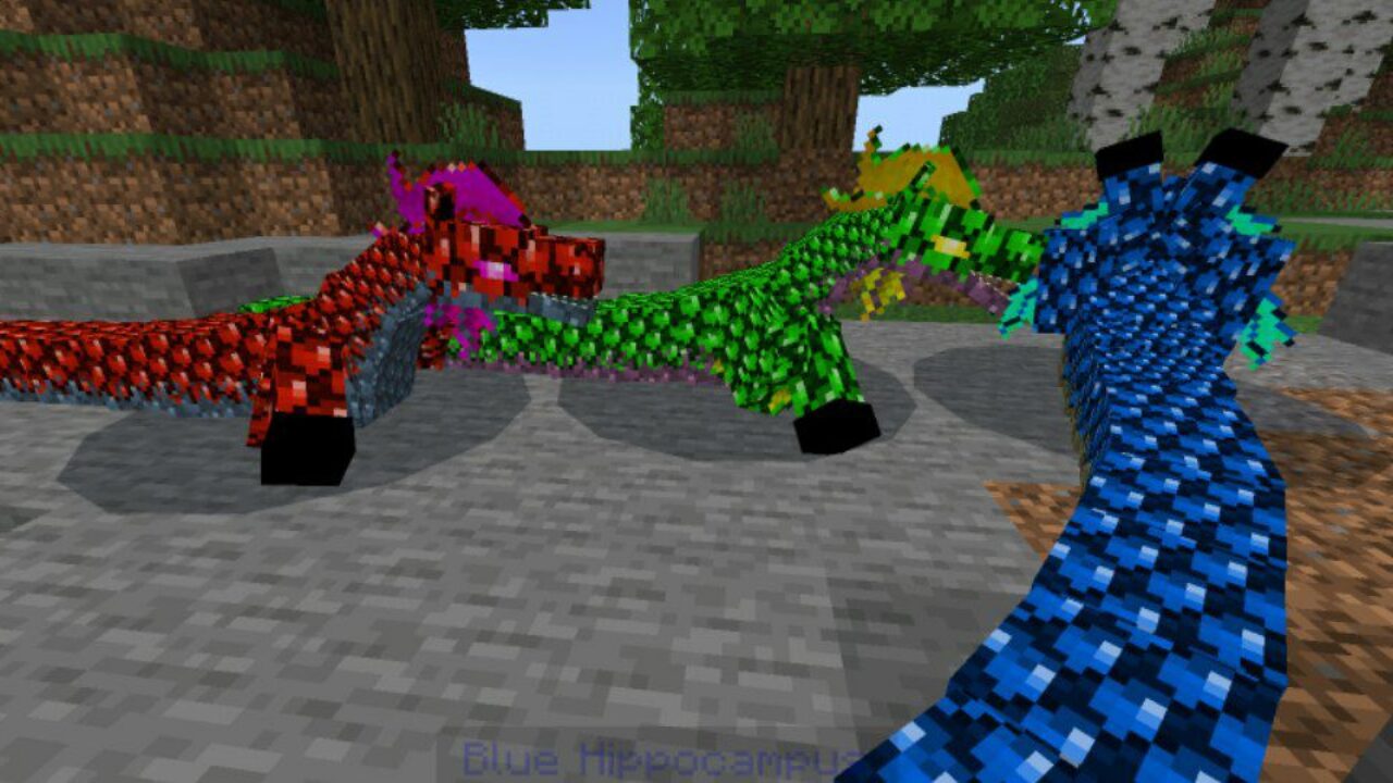 All Rideable from Mount Animals Mod for Minecraft PE