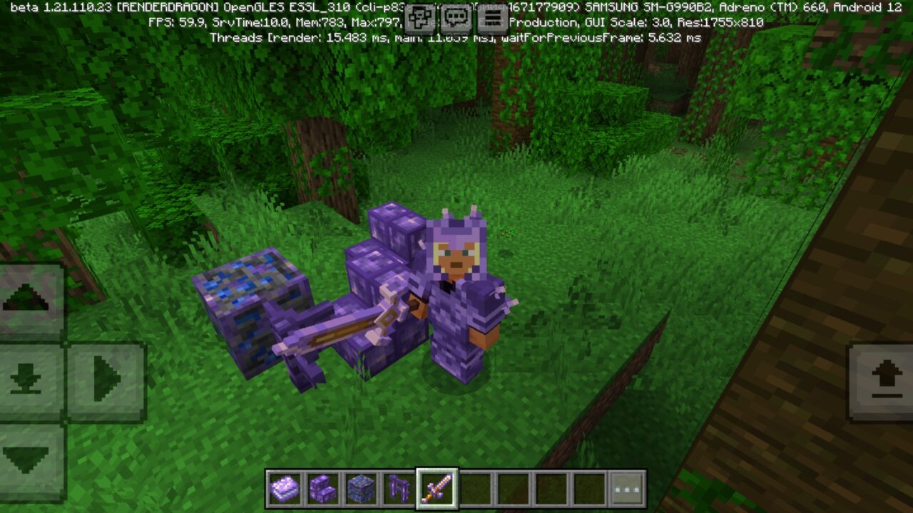 Amethyst Expansion from Amethyst Mod for Minecraft PE