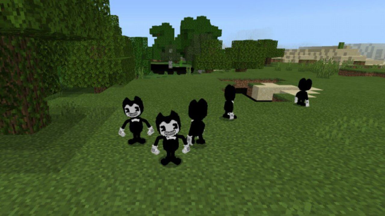 Bendy from Bendy Mod for Minecraft PE