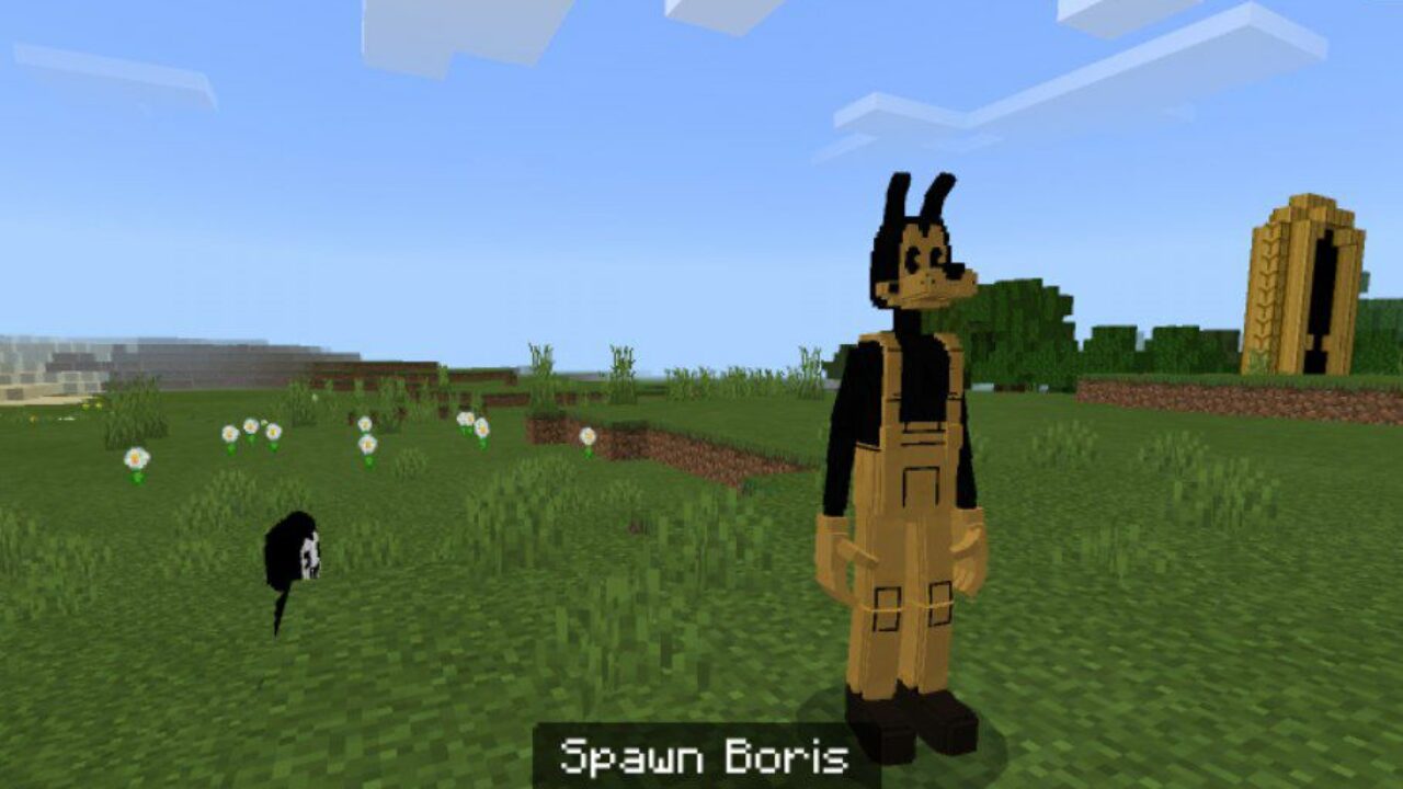 Boris from Bendy Mod for Minecraft PE