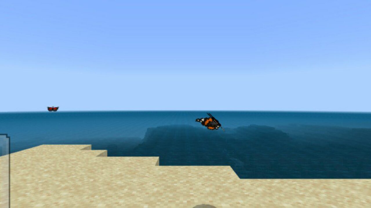 Butterfiles from Bat Mod for Minecraft PE