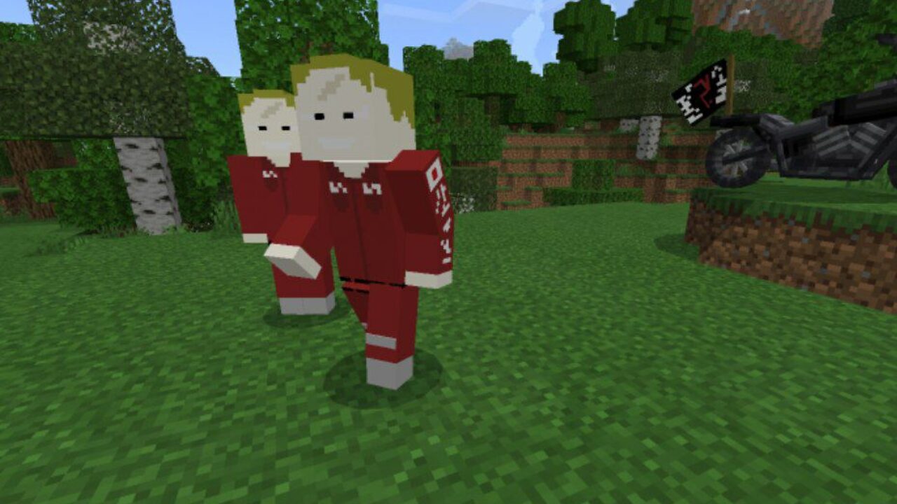 Character from Tokyo Avengers Mod for Minecraft PE