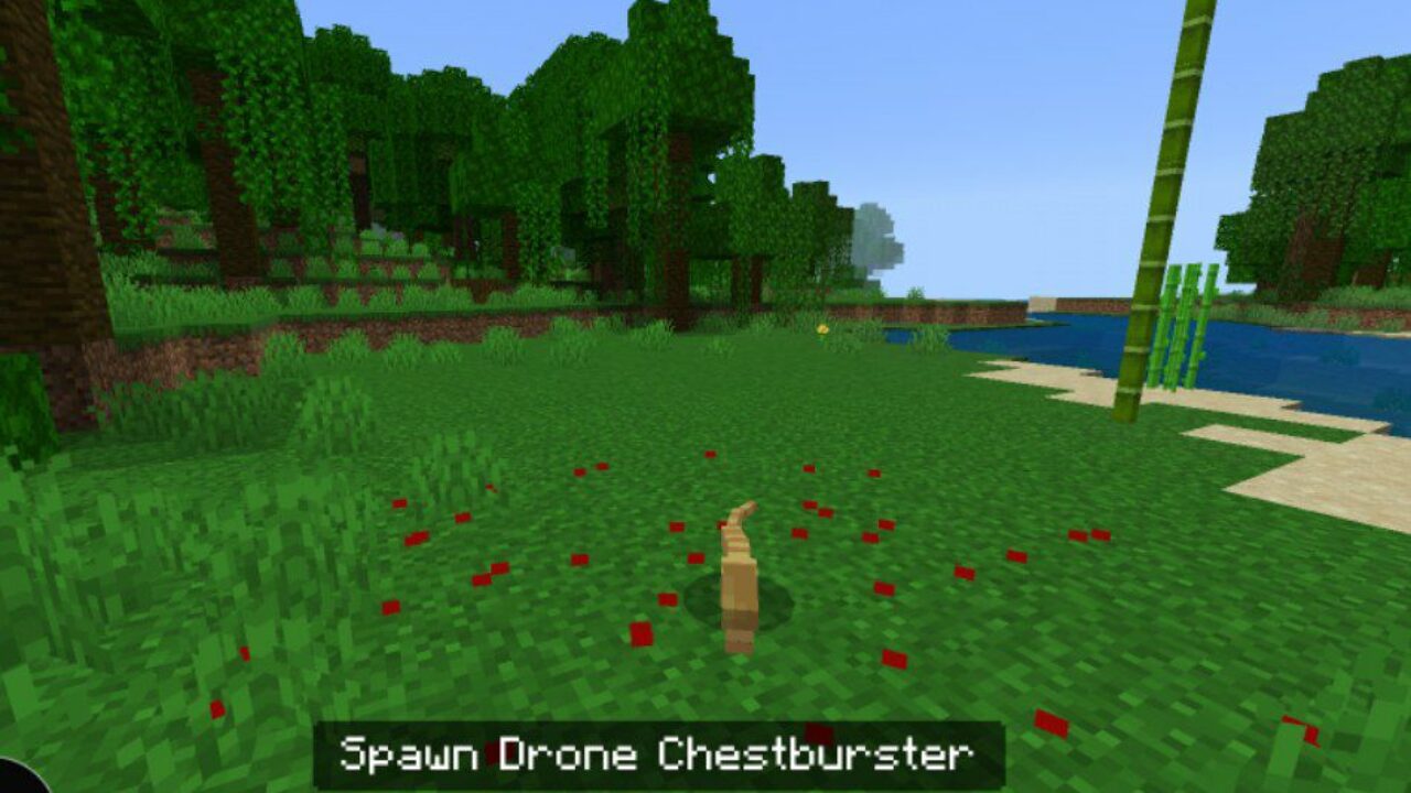 Chestbuster from Aliens Mod for Minecraft PE