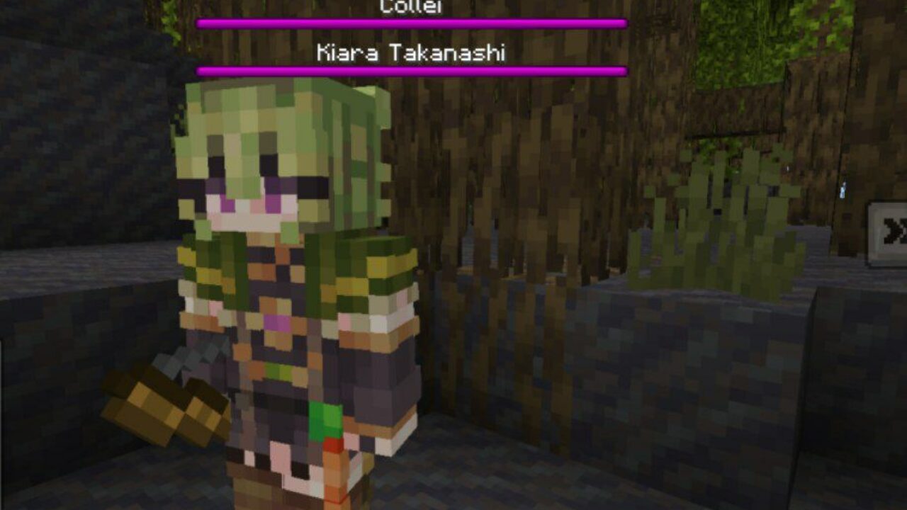 Collei from Anime Chan Mod for Minecraft PE