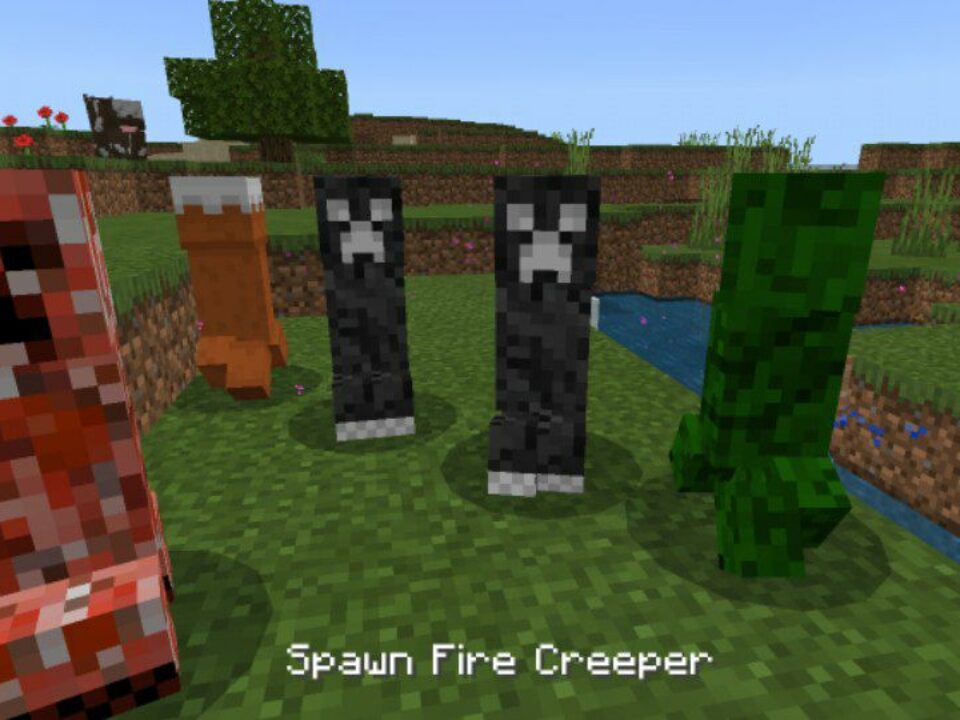 Creeper Mod for Minecraft PE