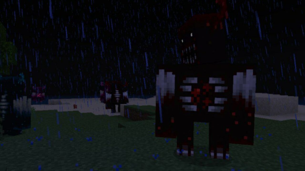 Dark from Warden Mod for Minecraft PE