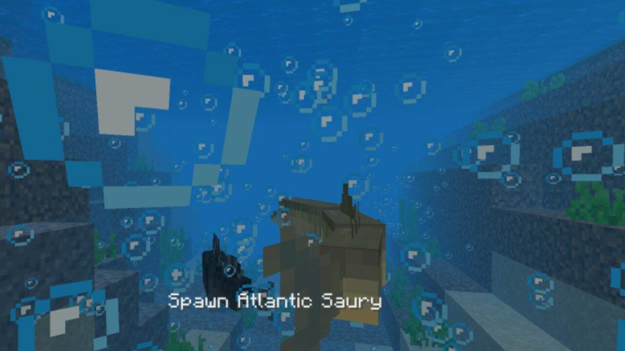 Saury from Sea Mod for Minecraft PE