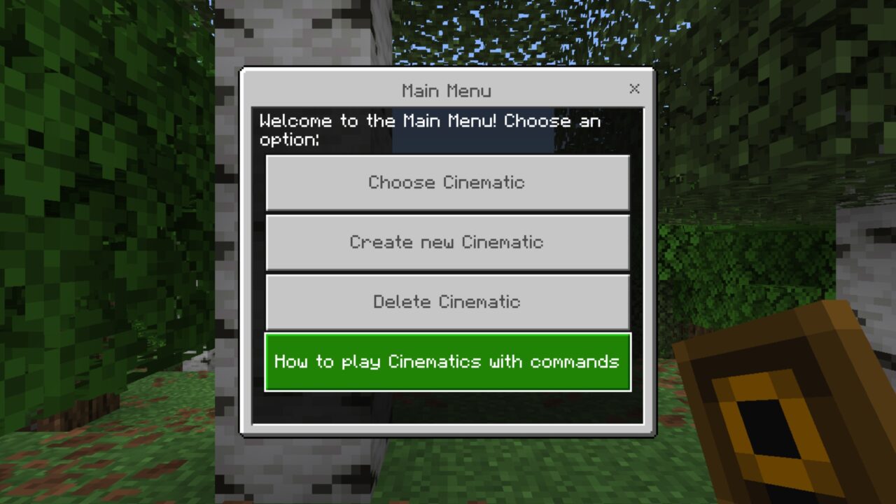 Easy Cinematic from Replay Mod for Minecraft PE