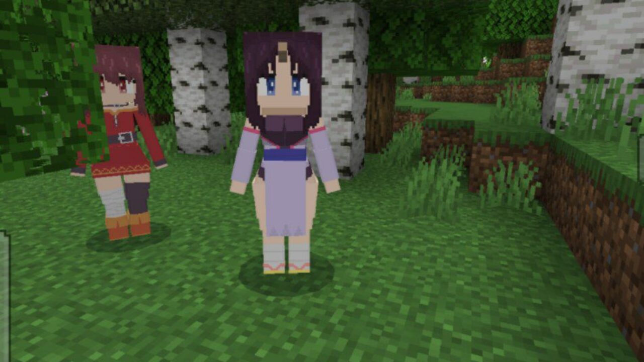 Elma from Anime Girls Mod for Minecraft PE