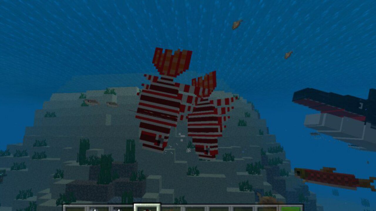 Fish from Sea Mod for Minecraft PE