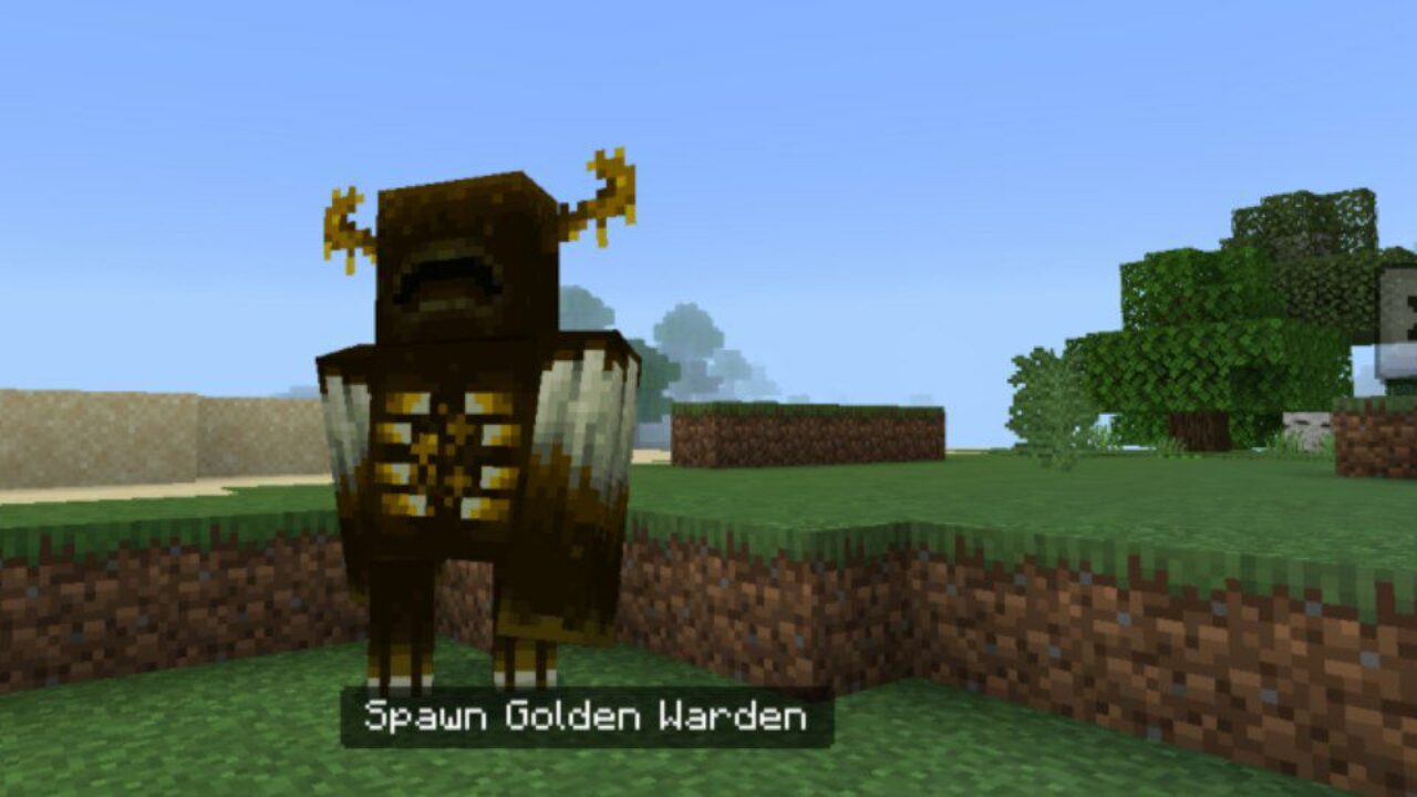 Golden from Warden Mod for Minecraft PE