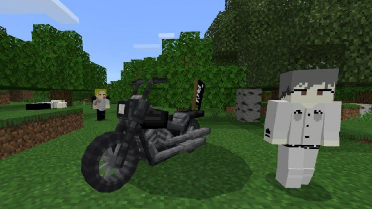 Harley from Tokyo Avengers Mod for Minecraft PE