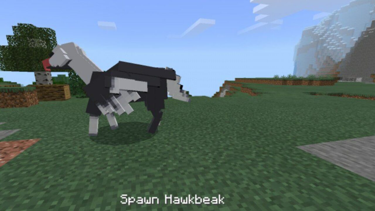 Hawkbeak from Knights Mod for Minecraft PE