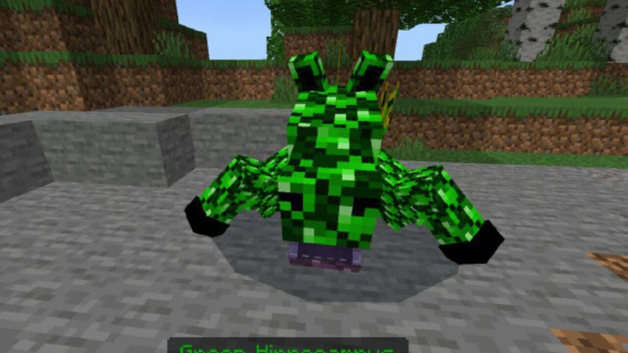 Hippocampus from Mount Animals Mod for Minecraft PE