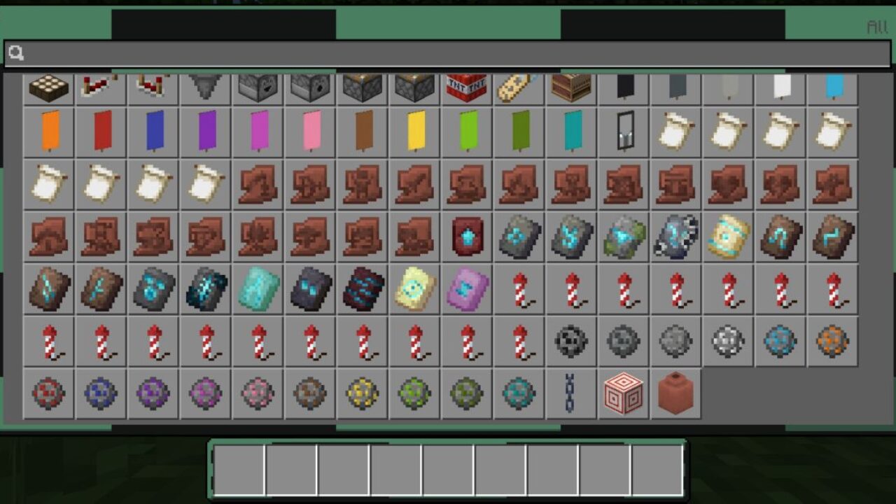 Inventory from Demon Slayer Texture Pack for Minecraft PE