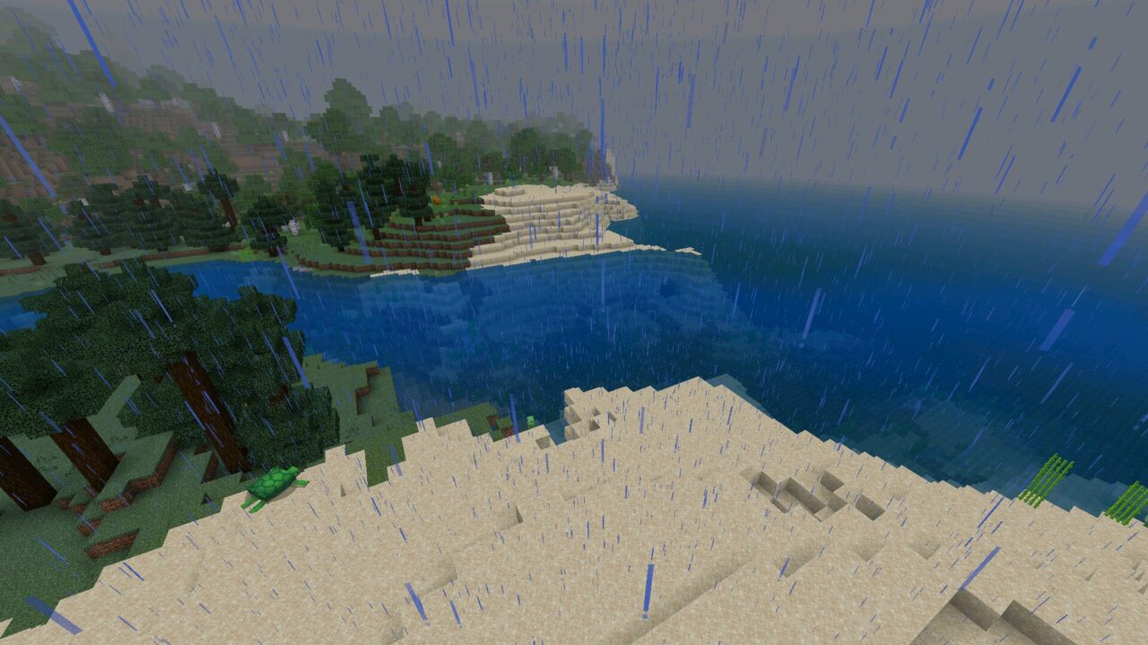 Scenery from Zoom Mod for Minecraft PE