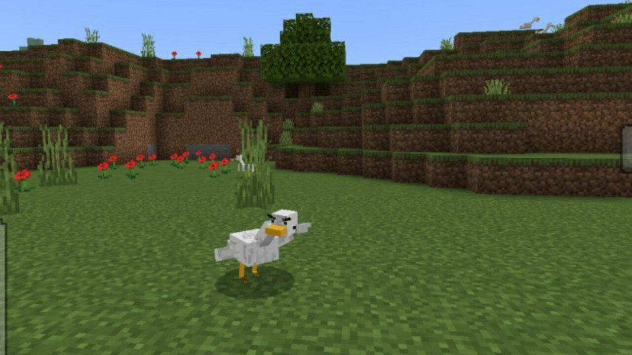 Mad Goose from Goose Mod for Minecraft PE