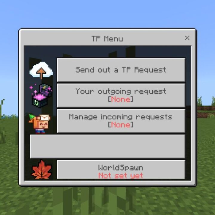 Menu Mod for Minecraft PE