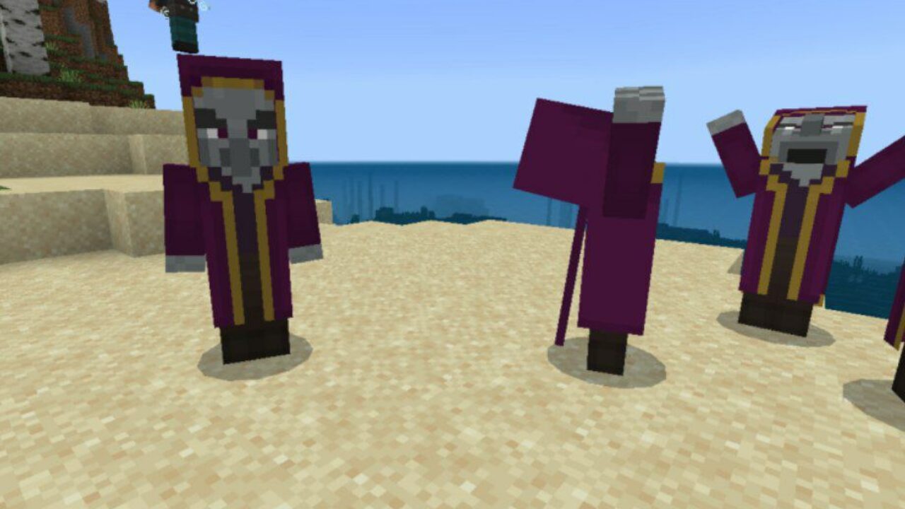 Mobs from Old Villagers Mod for Minecraft PE