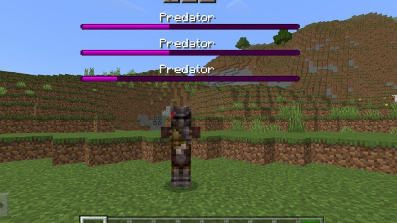 Predator from Aliens Mod for Minecraft PE