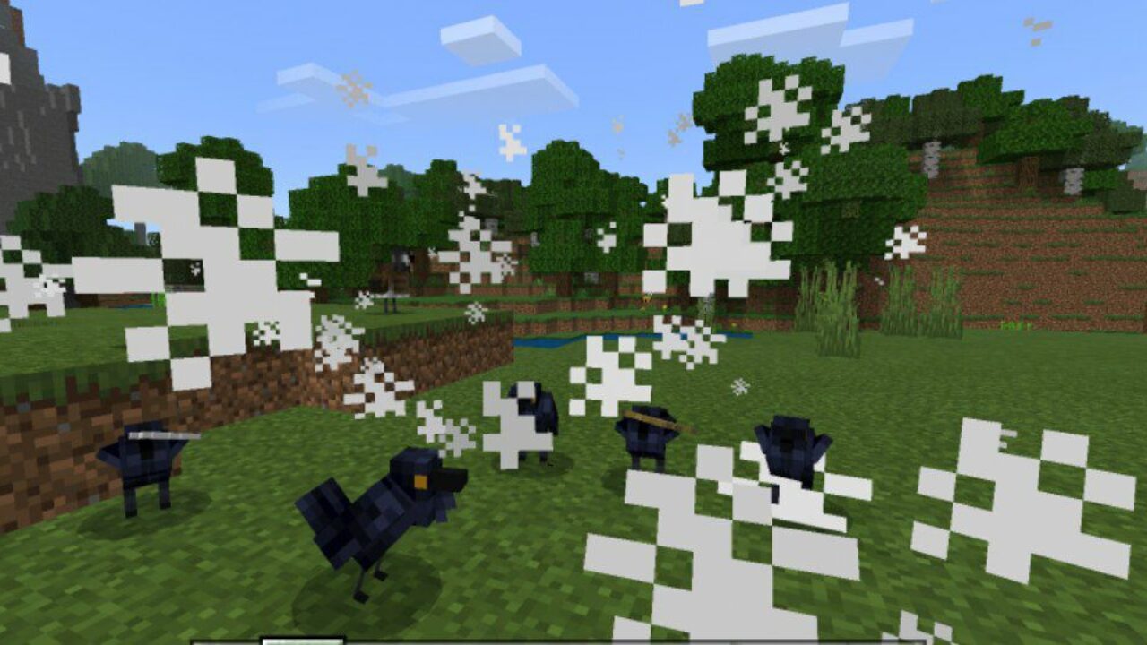 Raven from Goose Mod for Minecraft PE