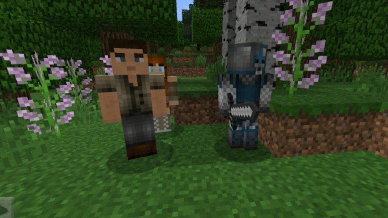 Realistic Villagers from Love Mod for Minecraft PE