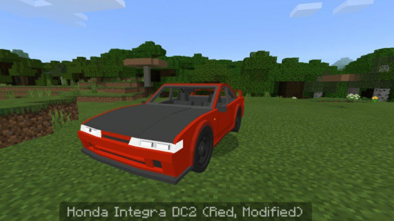 Red from Old Cars Mod for Minecraft PE