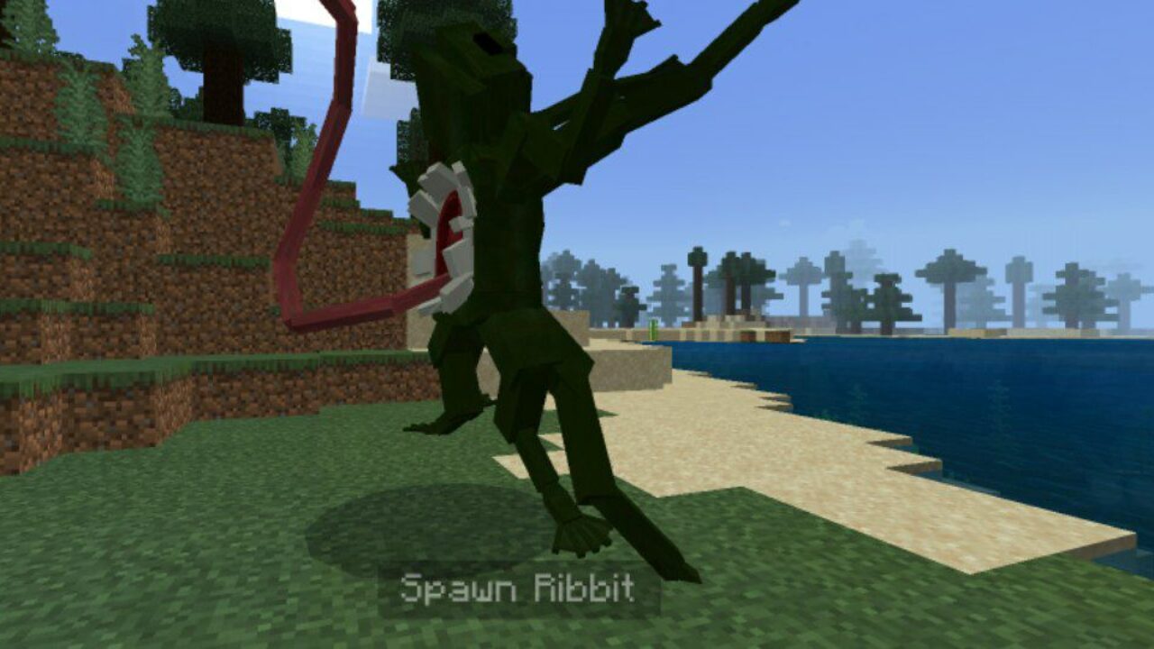 Ribbit from Trevor Henderson Monsters Mod for Minecraft PE