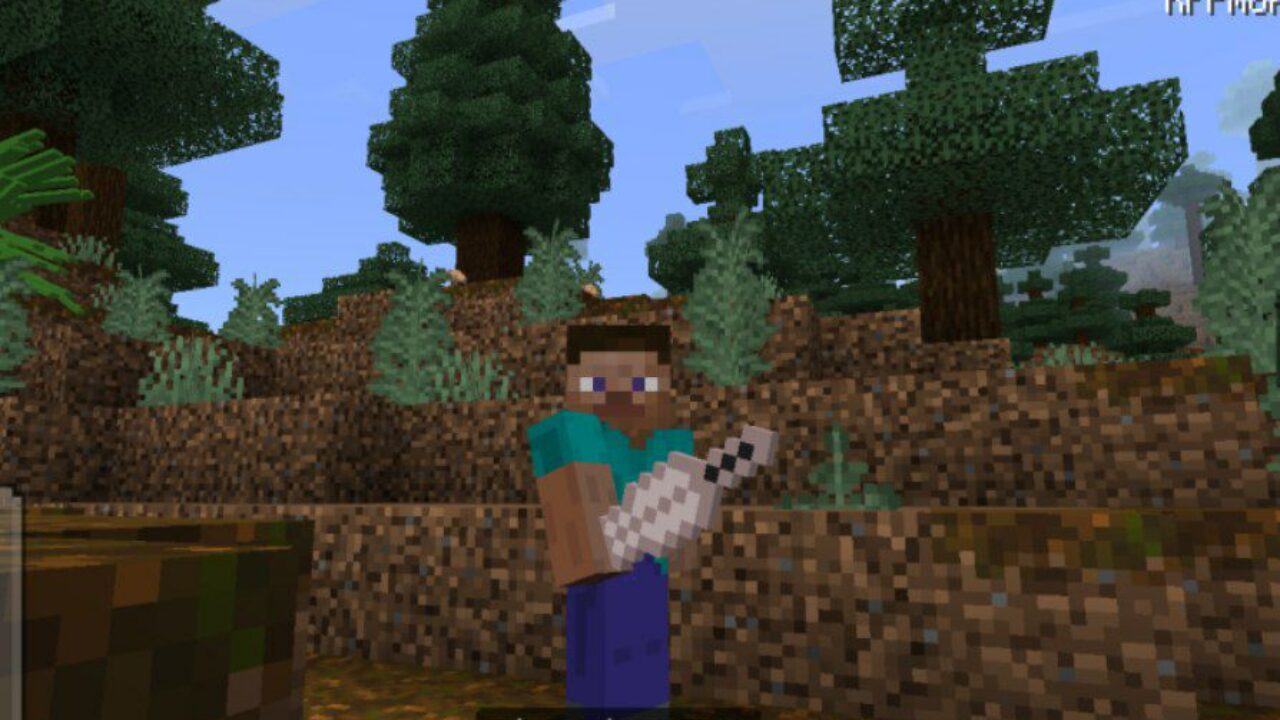 Shen Dagger from Panda Mod for Minecraft PE