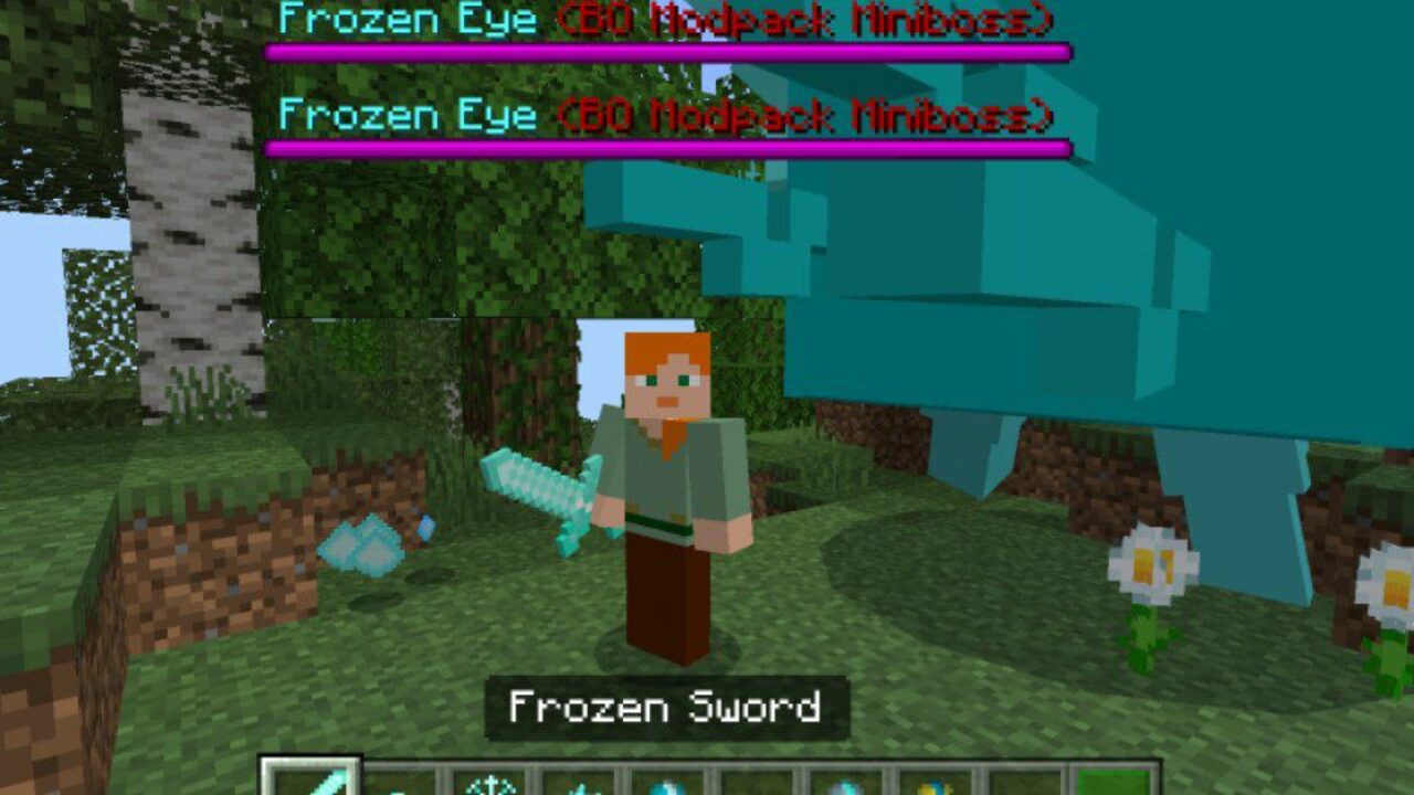 Snow from Snow Mod for Minecraft PE