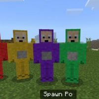 Teletubbies Mod for Minecraft PE