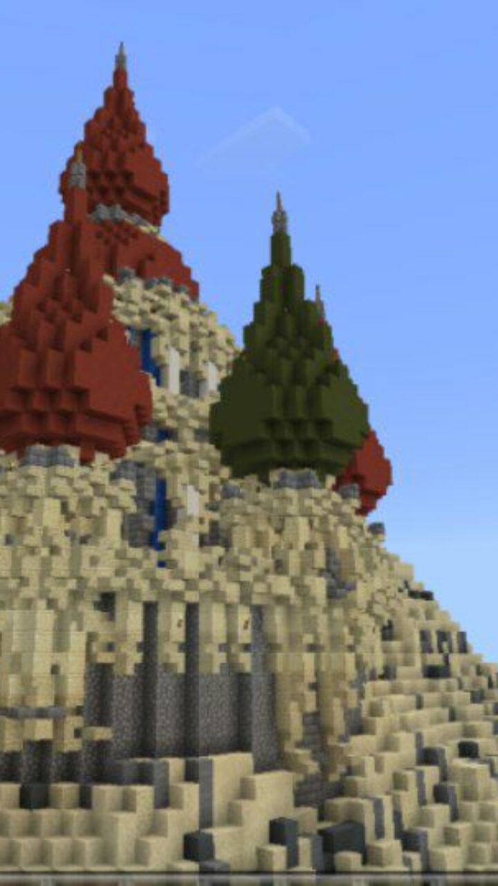 Temple from Dubai Map for Minecraft PE