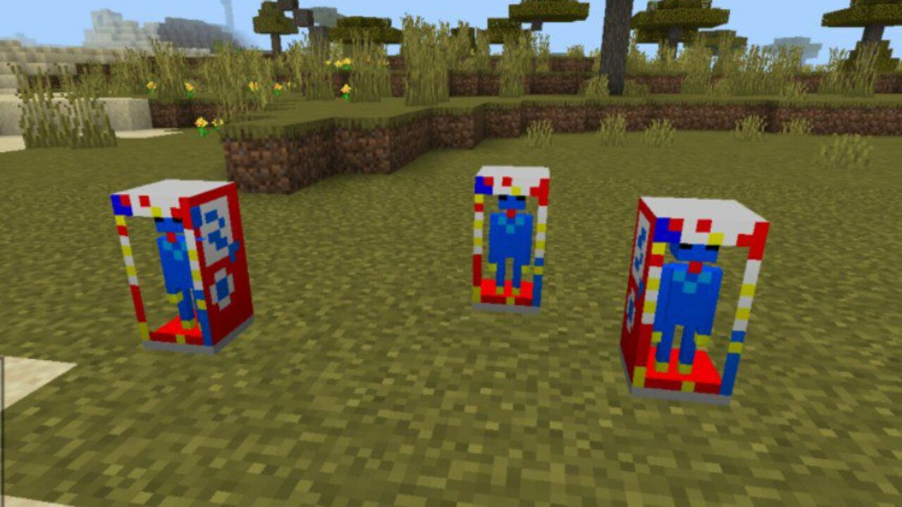 Toys from Mommy Long Legs Mod for Minecraft PE