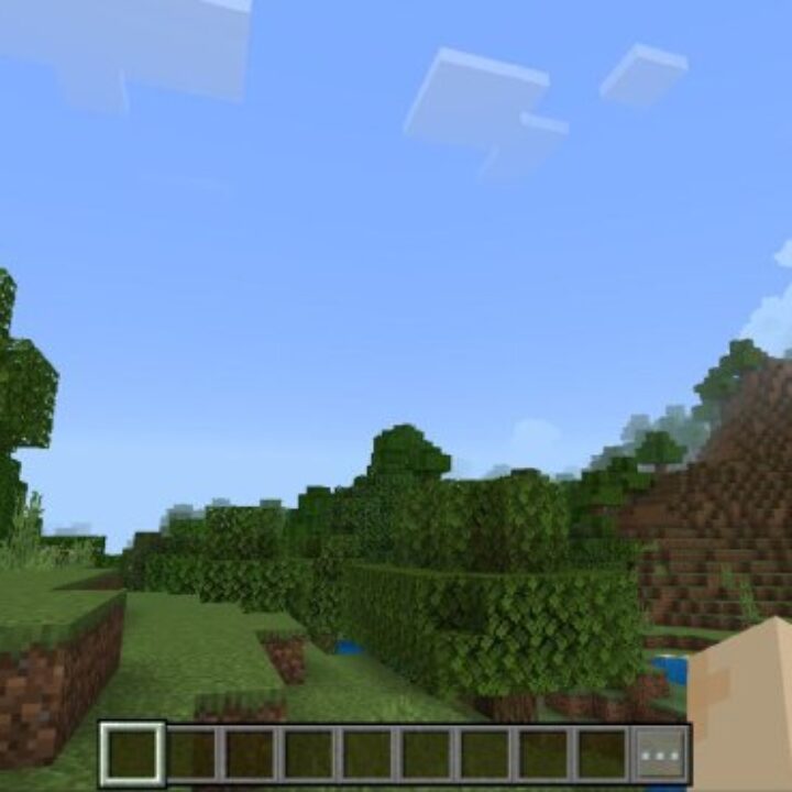 Transparent Buttons Texture Pack for Minecraft PE