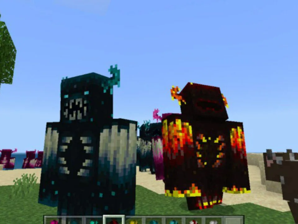 Warden Mod for Minecraft Bedrock
