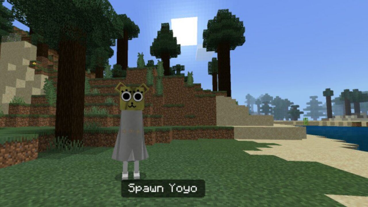 Yoyo from Trevor Henderson Monsters Mod for Minecraft PE