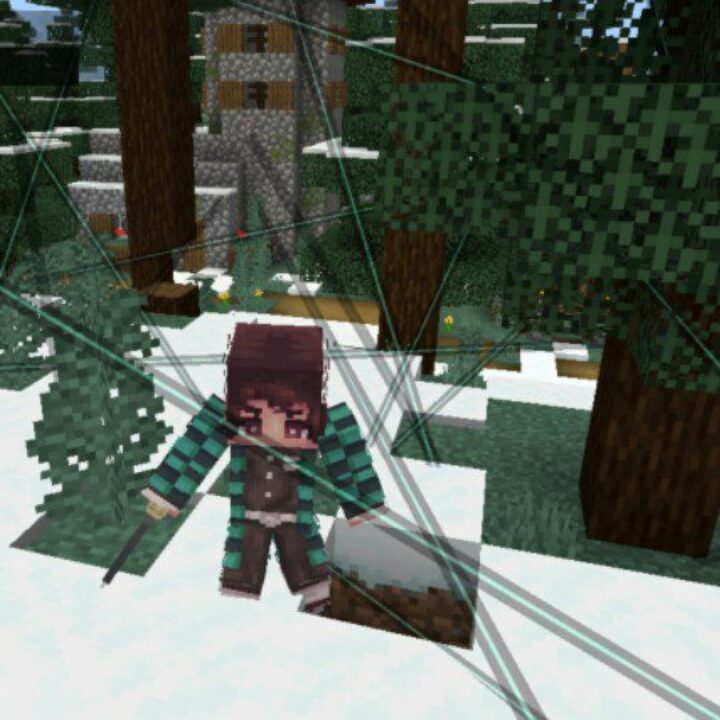 Anime Blades Mod for Minecraft PE