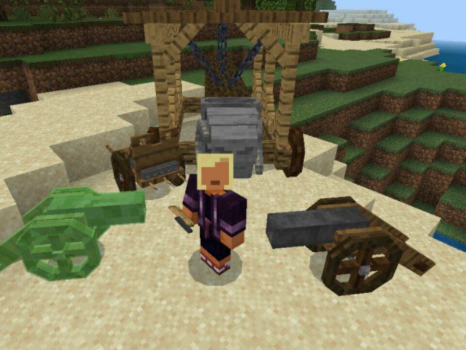 Armory Offence Mod for Minecraft PE